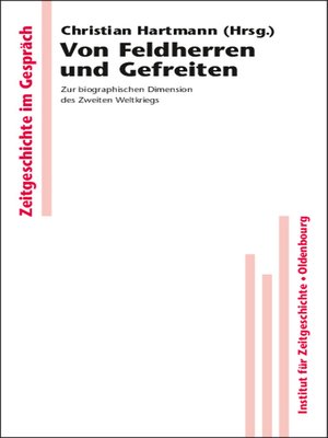 cover image of Von Feldherren und Gefreiten